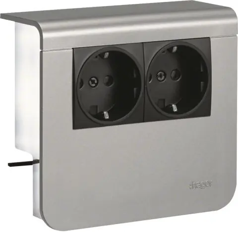 Hager SL20055900D1 Uttag Säker betalning